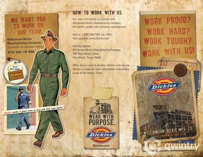 História da marca Dickies - Blog Qwintry, imagem 2 História da marca Dickies