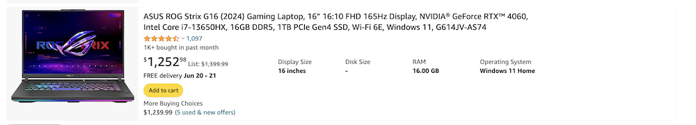 Comparação de preços de notebooks gamers dos EUA - Blog Qwintry, imagem 3 notebooks gamers dos EUA