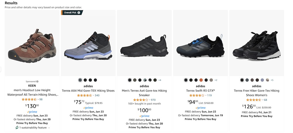 Seleção de roupas e calçados Gore-Tex da Amazon - Blog Qwintry, imagem 4 Gore Tex na Amazon