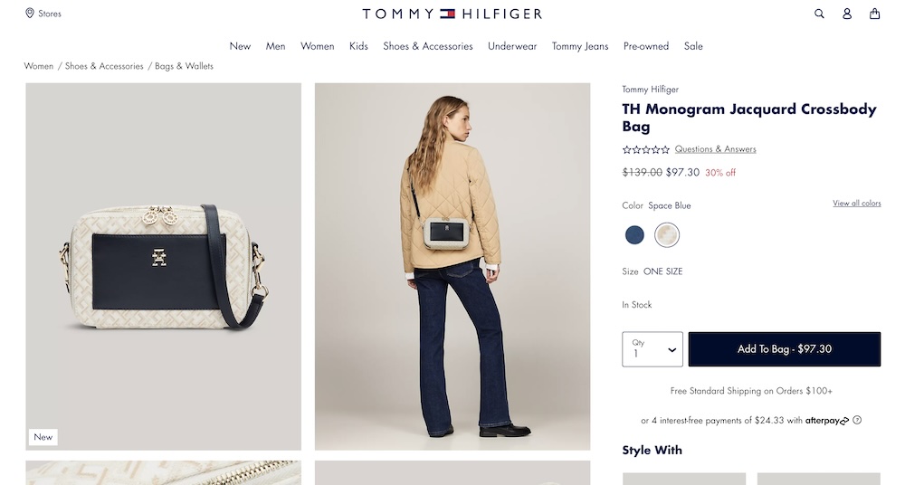 Comprando bolsas Tommy Hilfiger no site oficial - Blog Qwintry, imagem 1 bolsas Tommy Hilfiger site oficial