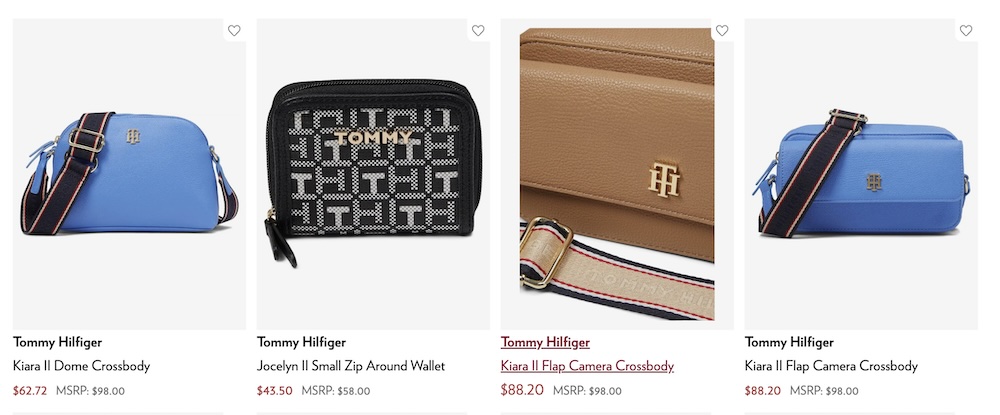 As melhores lojas para comprar de acessórios - Blog Qwintry, imagem 1 bolsas Tommy Hilfiger EUA