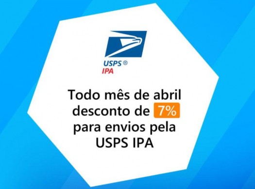USPS IPA com 7% de desconto!