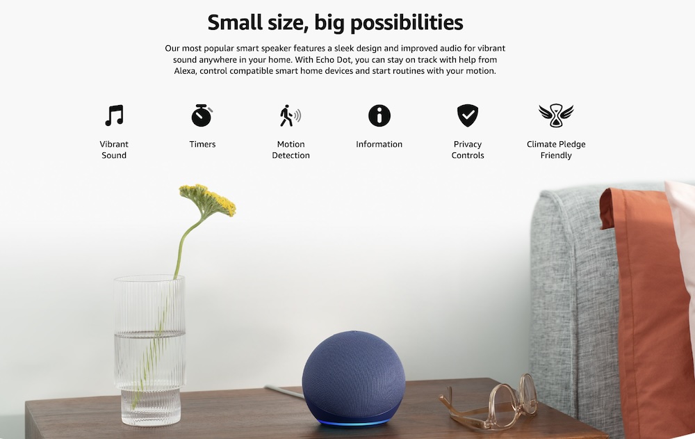 Amazon Echo Dot – alternative Apple HomePod mini