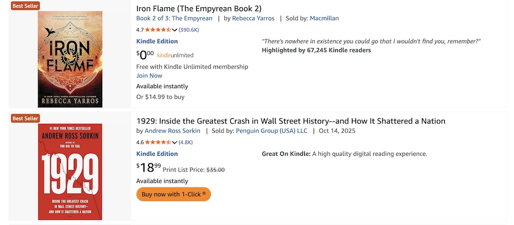 Where to buy Kindle books - The Qwintry blog, pic. 1 how to buy kindle books on amazon