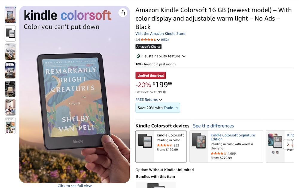 Getting books on Kindle - The Qwintry blog, pic. 1 Ordering a Kindle device from the USA