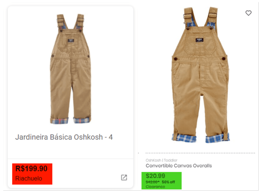 Comparação de preços, imagem 2