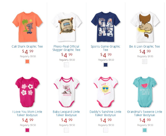 Особенности и структура магазина - Блог Бандерольки, рис. 1 Children's Place 2