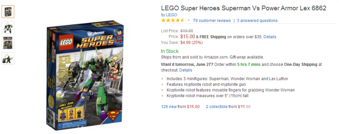 Ассортимент - Блог Бандерольки, рис. 5 Lego Super Heroes 8