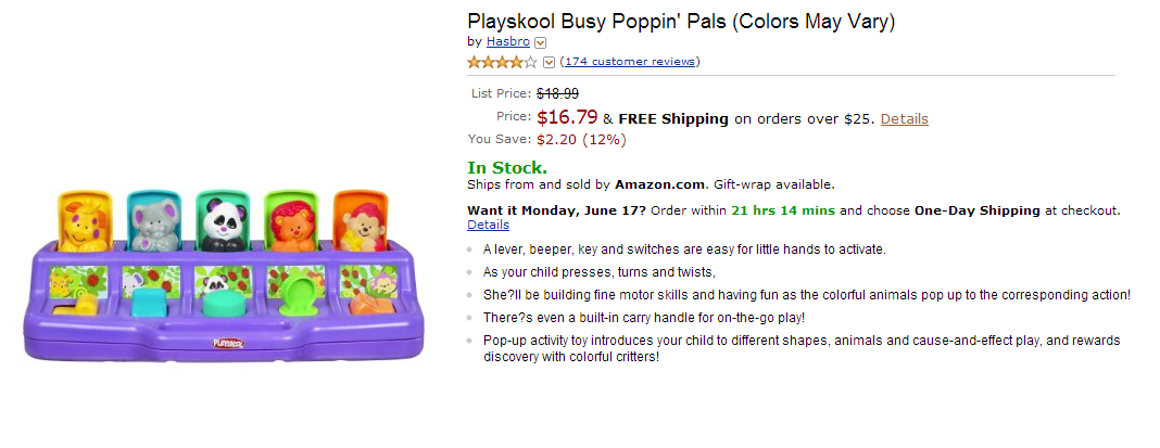 Из всего ассортимента Fisher-Price мы сделали маленькую подборку игрушек, которые понравились нам больше всего - Блог Бандерольки, рис. 2 Fisher-Price 6