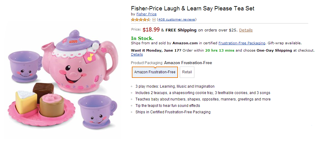 Из всего ассортимента Fisher-Price мы сделали маленькую подборку игрушек, которые понравились нам больше всего - Блог Бандерольки, рис. 3 Fisher-Price 7