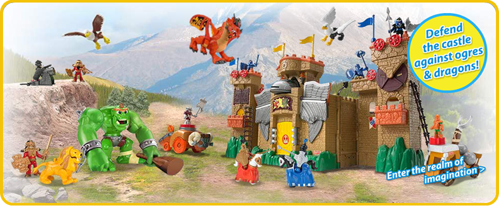 The Imaginext System - Блог Бандерольки, рис. 1 Fisher-Price 3