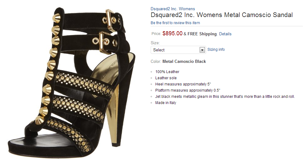 Модные босоножки 5