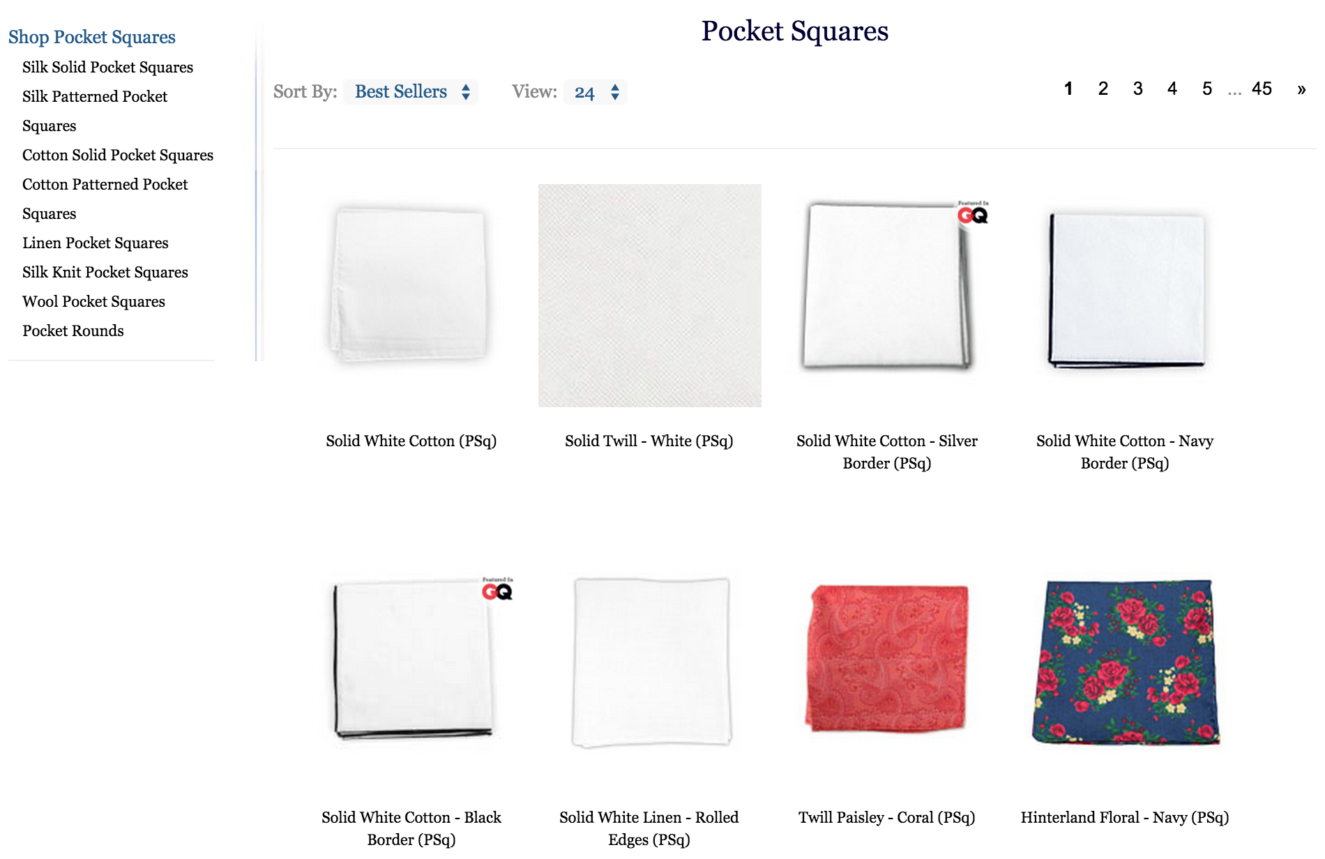 Нагрудные платки - Блог Бандерольки, рис. 1 The Tie Bar 7