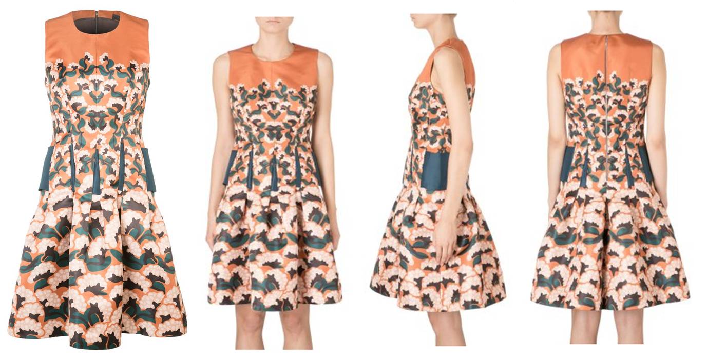 THAKOON (Cocktail dress / Party dress - orange)