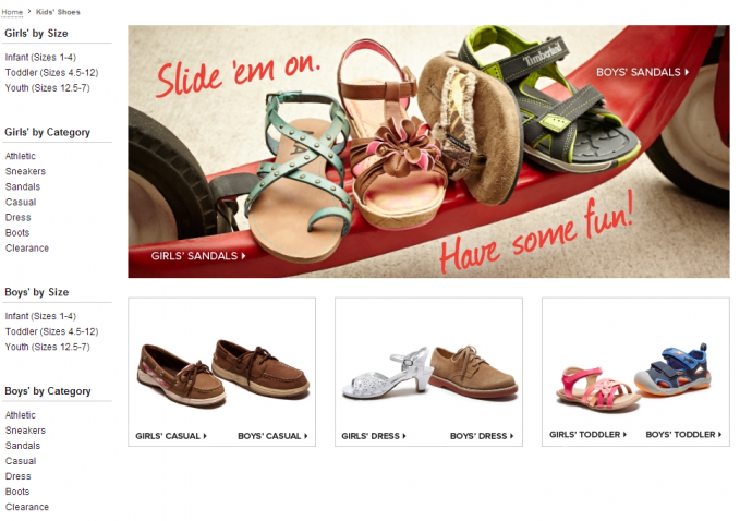 Детская обувь - Блог Бандерольки, рис. 1 Designer Shoe Warehouse 6