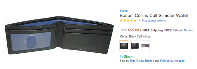 Посмотрим, что же нам предлагает компания - Блог Бандерольки, рис. 2 Boconi 3