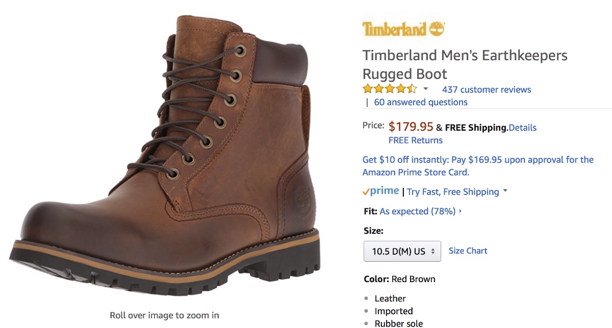 Soldes best sale timberland amazon