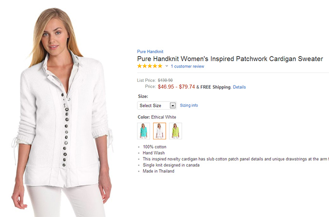 100% натуральная одежда - Блог Бандерольки, рис. 1 Pure Handknit 2