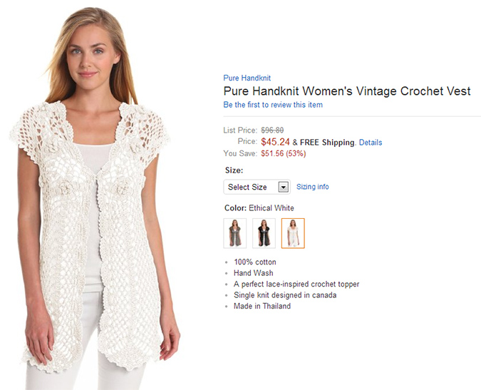 100% натуральная одежда - Блог Бандерольки, рис. 4 Pure Handknit 5