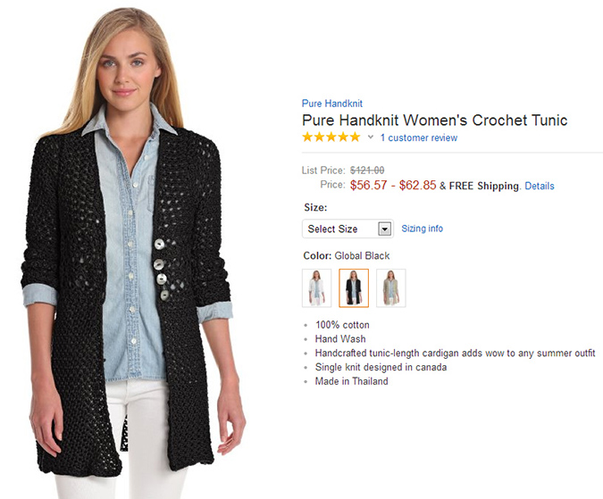 100% натуральная одежда - Блог Бандерольки, рис. 5 Pure Handknit 6