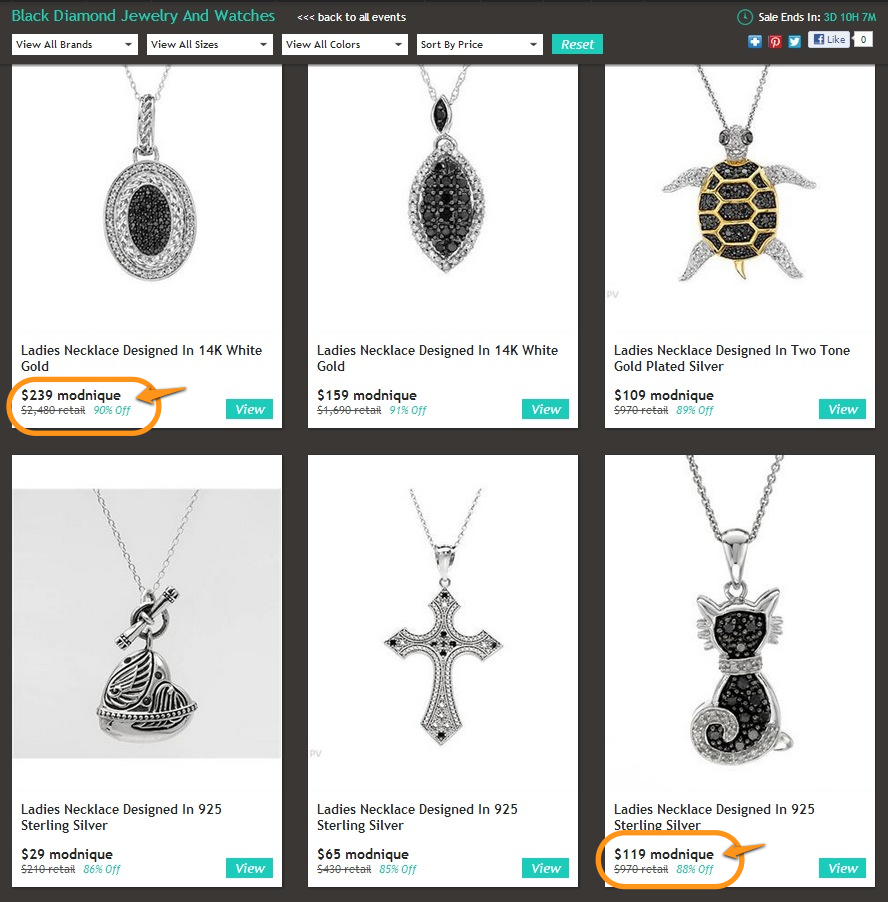 Украшения со скидкой 9