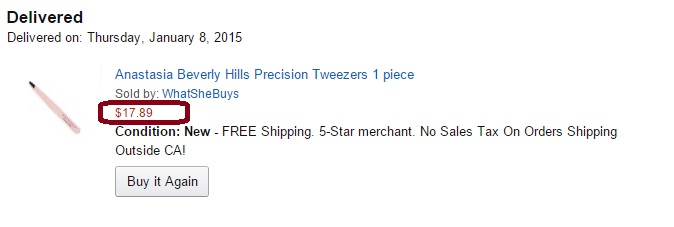 Amazon и другие магазины - Блог Бандерольки, рис. 2 Anastasia Beverly Hills 11