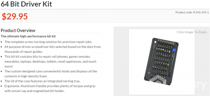 Ассортимент товаров на iFixit.com - Блог Бандерольки, рис. 1 iFixit 6