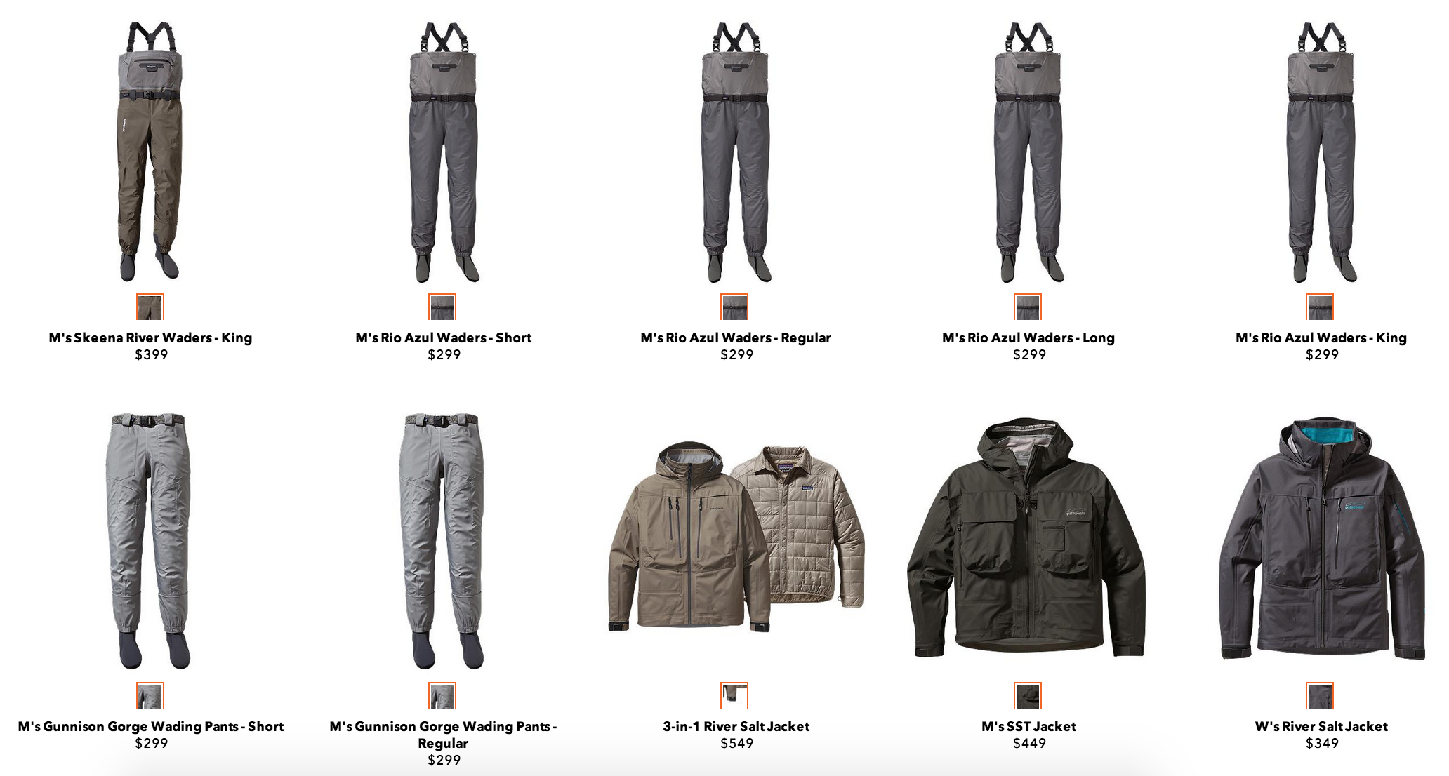 Ассортимент Patagonia - Блог Бандерольки, рис. 2 Patagonia 3