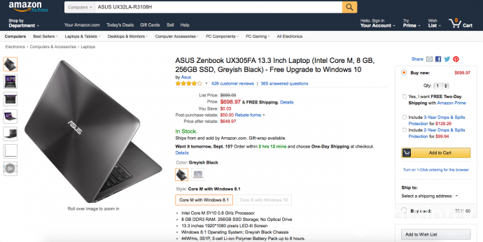 HP Spectre x360 2-in-1 13.3 Inch - Блог Бандерольки, рис. 3 Ультрабуки HP и ASUS 3