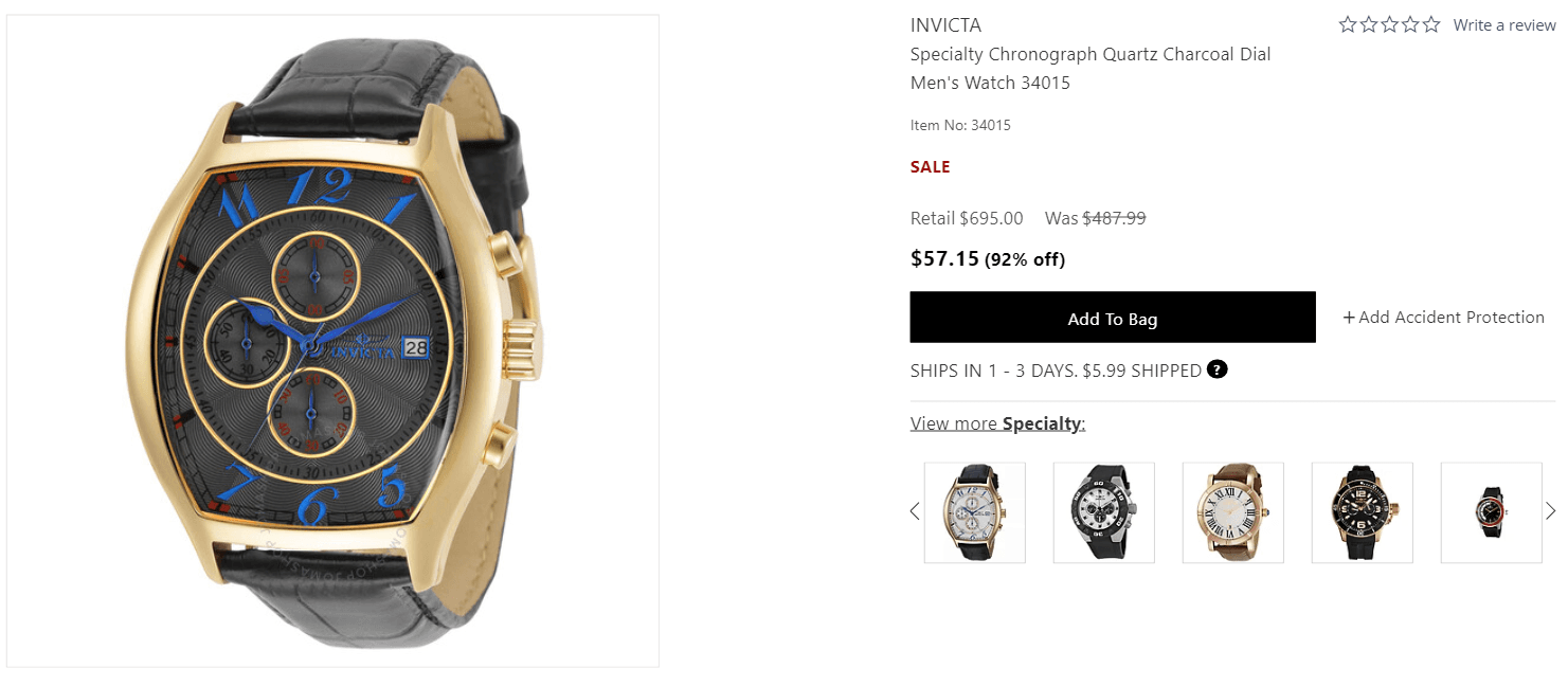 что подарить мужчине хронограф