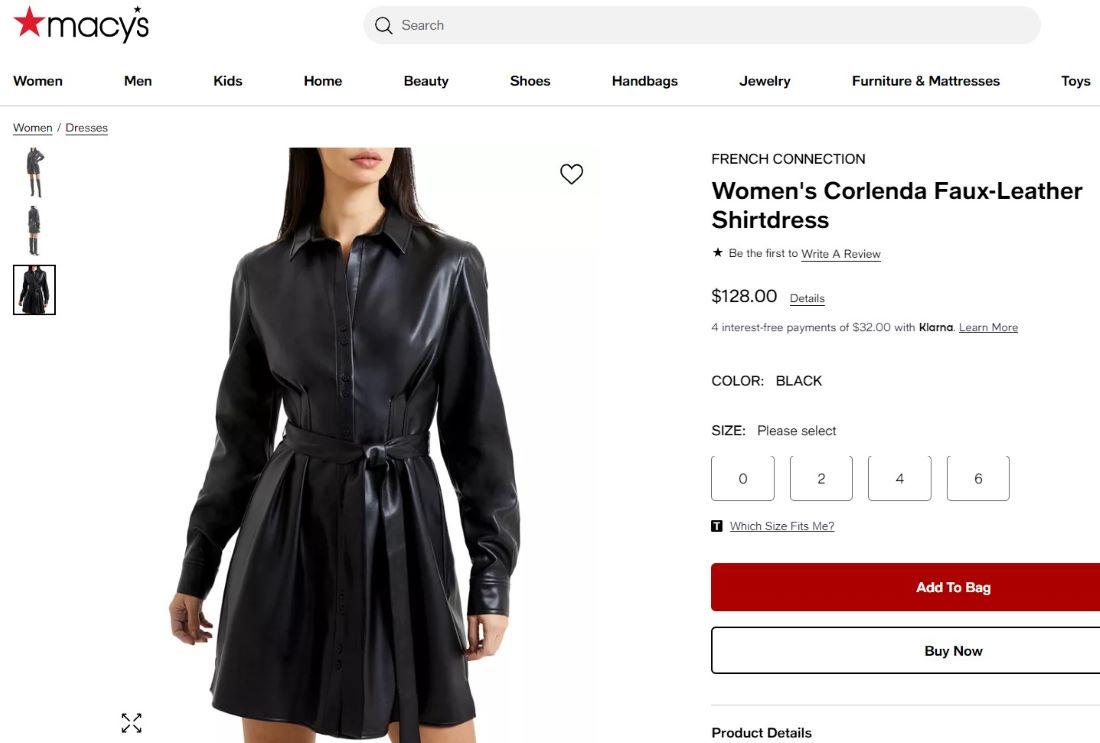 catálogo da Macy’s