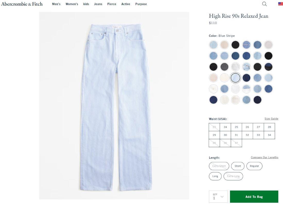 Аберкромби одежда