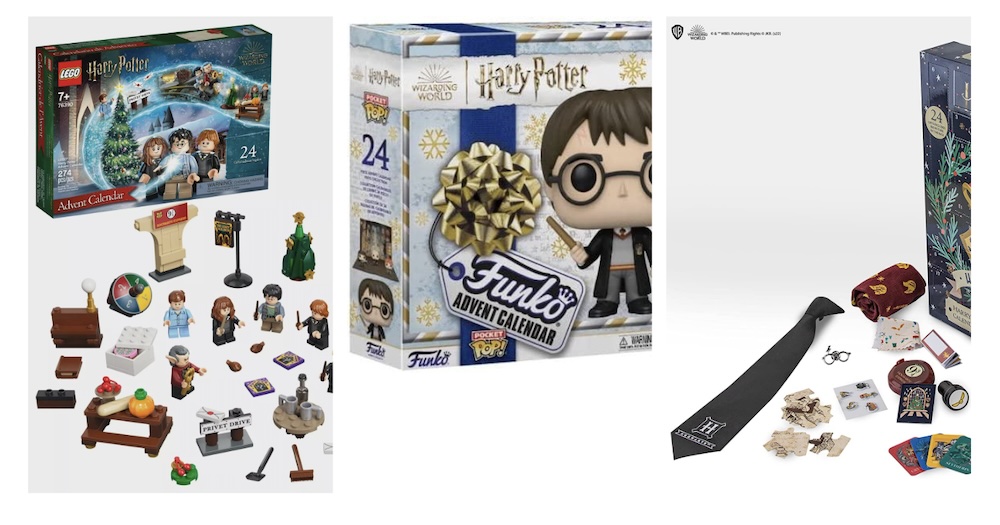 تقويمات أدفنت مع هاري بوتر