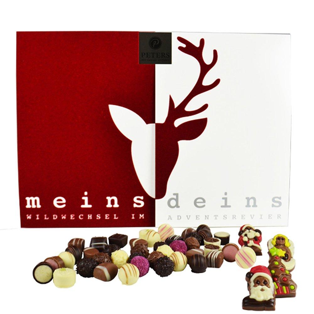 адвент календарь с шоколадом для пары 