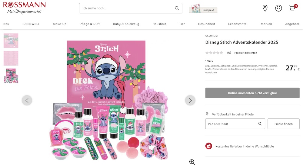 адвент календарь для девочек