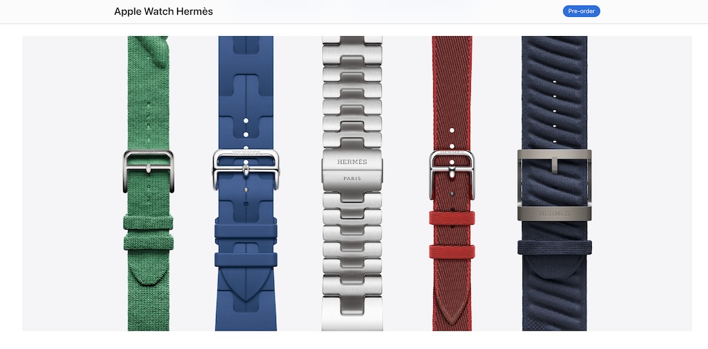 ремешок Hermes для Apple Watch 