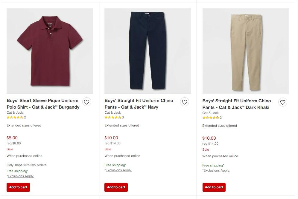 Где выгодно покупать - Блог Бандерольки, рис. 5 униформа для школьника на распродаже