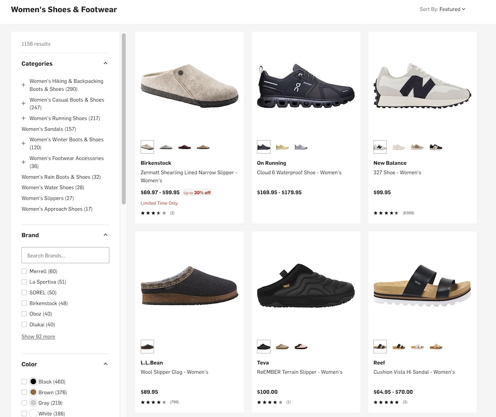 доставка Backcountry