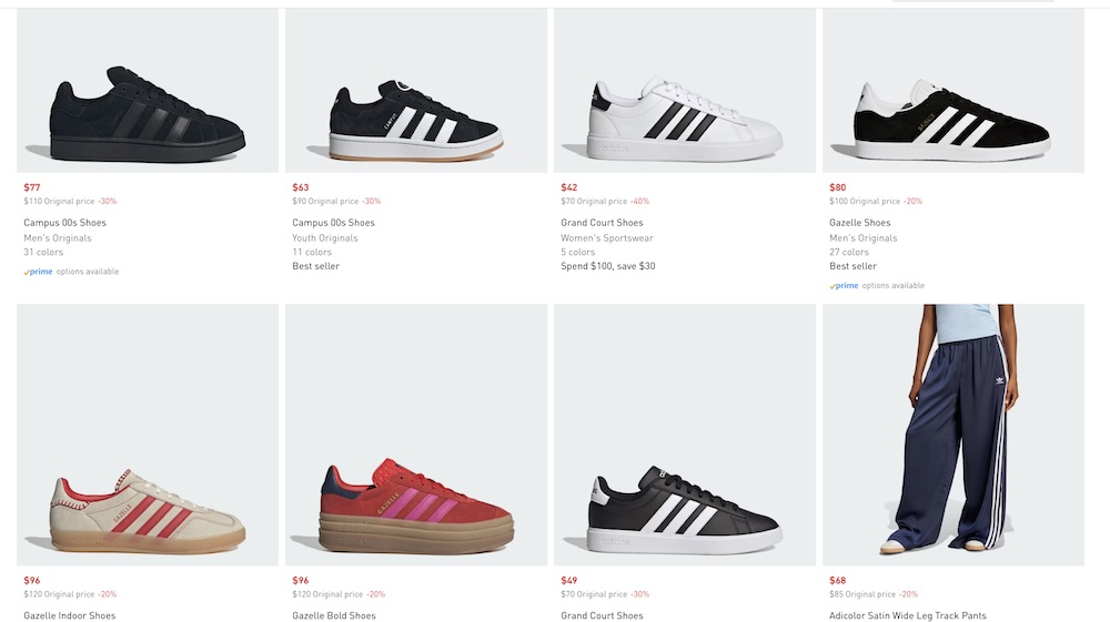 адидас скидки черная пятница