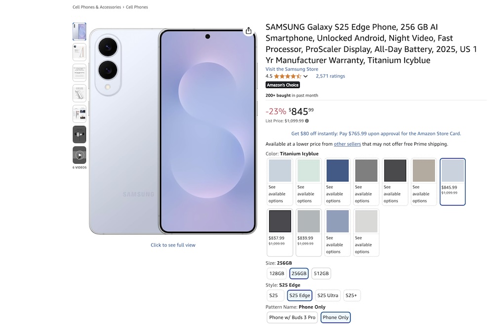 купить Samsung Galaxy S22 на распродаже Черная пятница