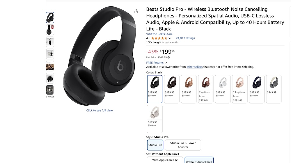 наушники Beats купить Черная пятница