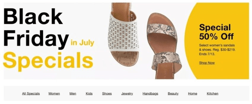 Какие магазины проводят Черную пятницу в июле - Блог Бандерольки, рис. 1 распродажи в июле