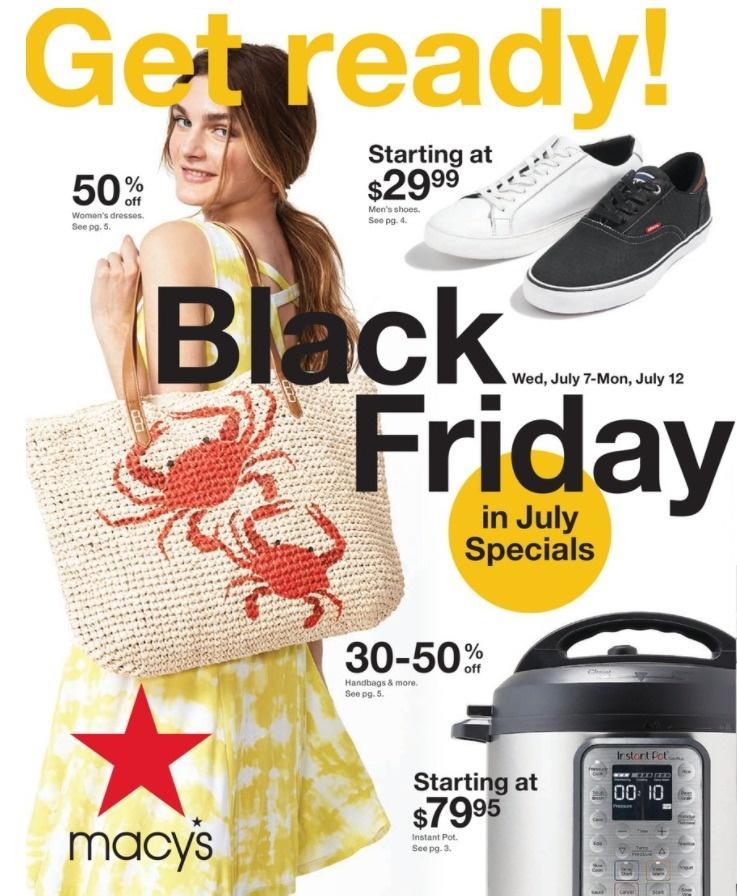 Macy's black friday hot sale in july 2020