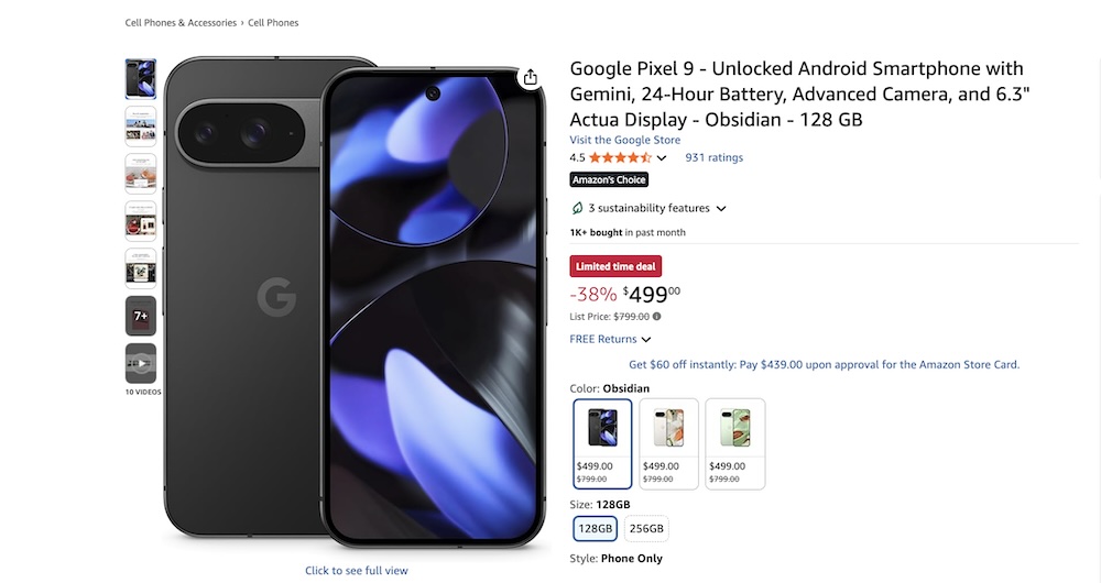 смартфоны Черная пятница