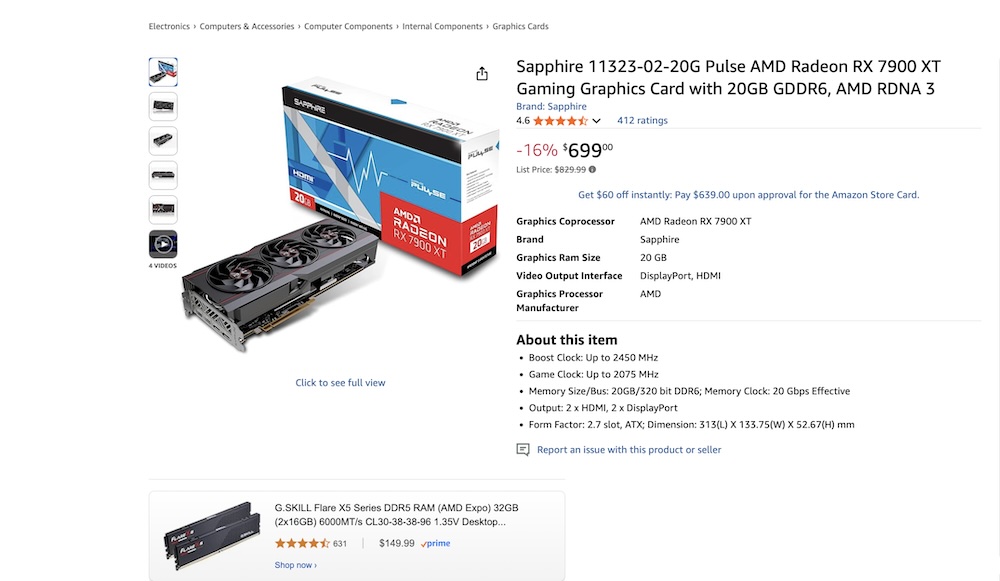 черная пятница видеокарты