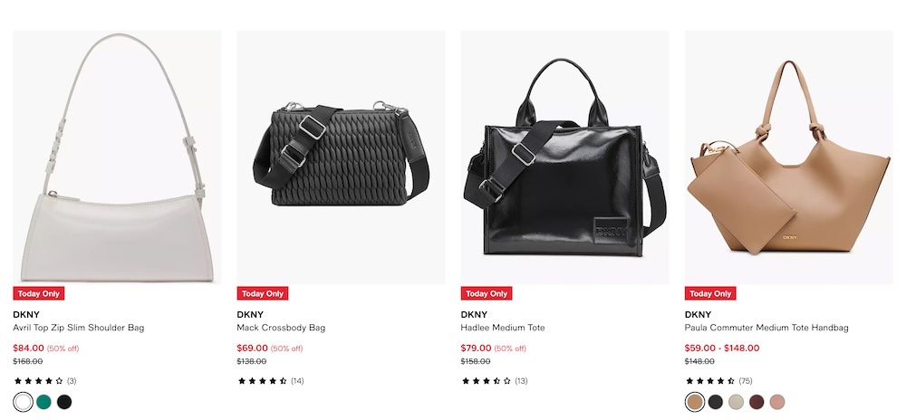 Grandes descontos em lojas americanas - Blog Qwintry, imagem 1 Como e onde comprar bolsas DKNY com desconto nos EUA