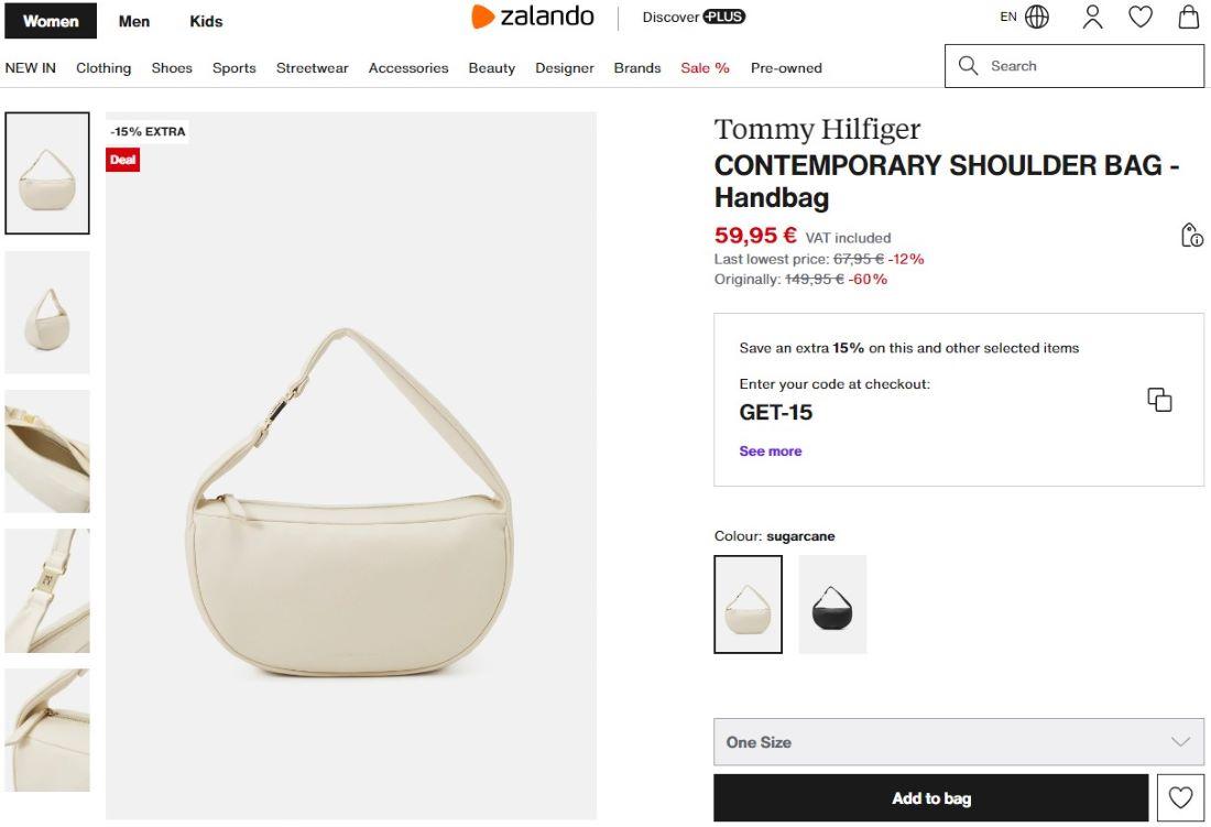 Доставка аксессуаров из Европы - Блог Бандерольки, рис. 1 сумка на плечо Tommy Hilfiger