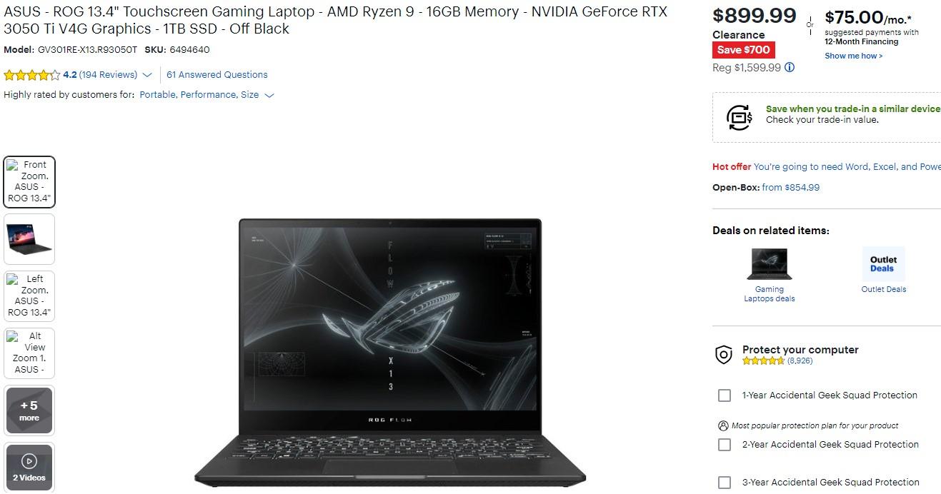 Цена ASUS ROG в США - Блог Бандерольки, рис. 4 игровой ноутбук ASUS ROG