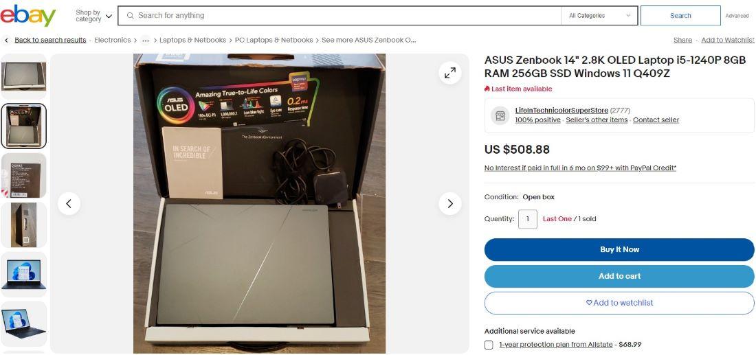 Цены на ноутбуки ASUS Zenbook - Блог Бандерольки, рис. 4 ASUS Zenbook дешево