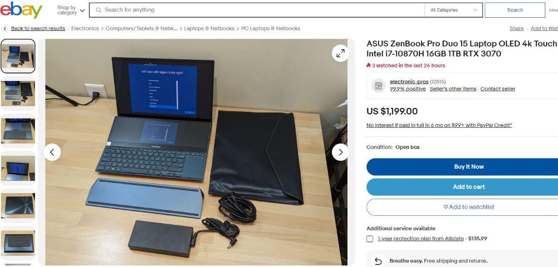 Где купить ноутбук ASUS Zenbook | Бандеролька